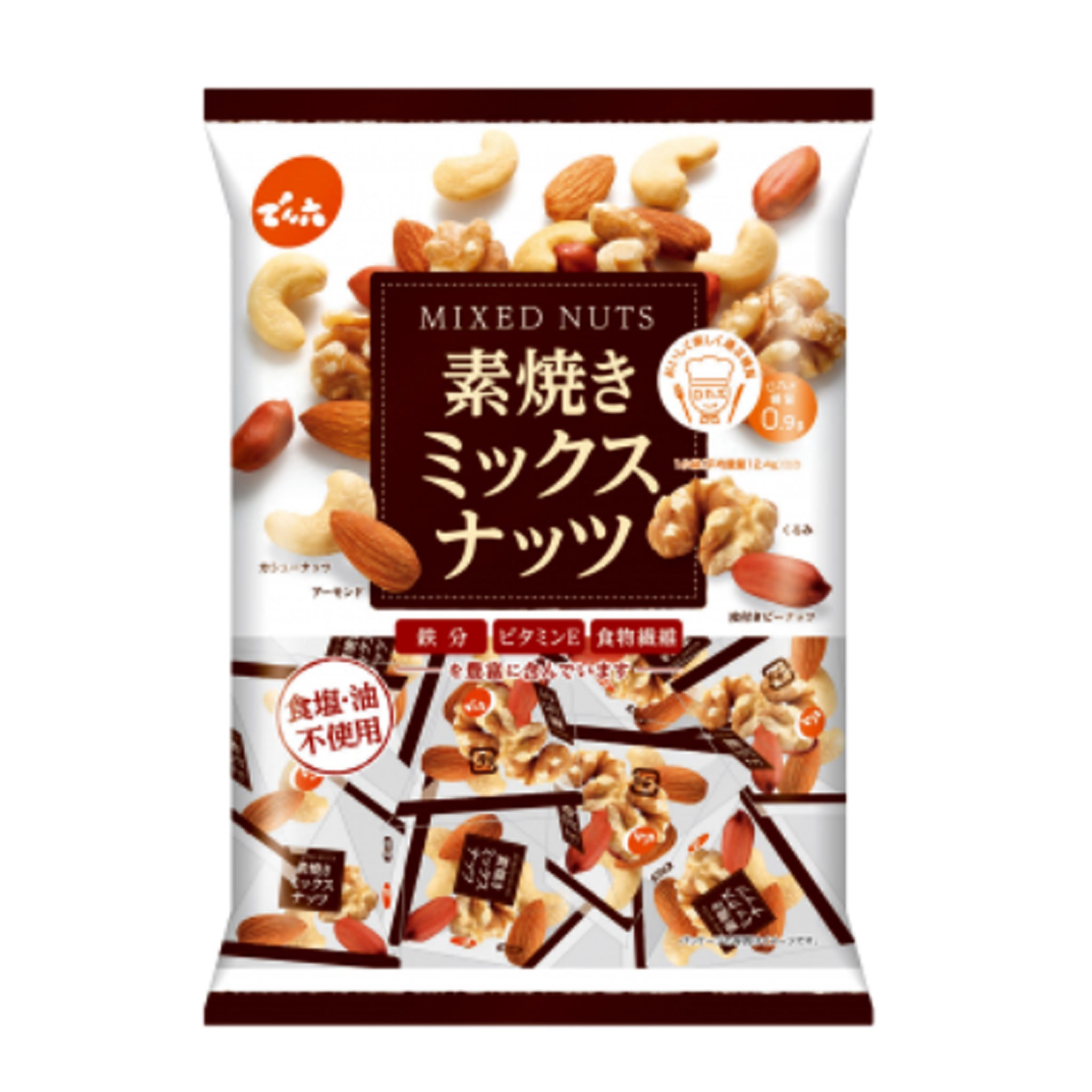 Denroku Small Bag Unglazed Mixed Nuts